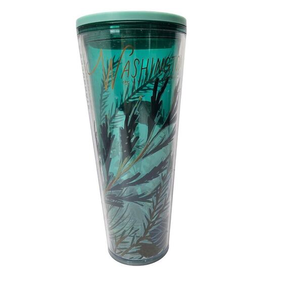 Starbucks Other - Starbucks Washington Evergreen State Printed 24oz Tumber Venti Pine - No‎ Straw